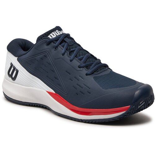 Wilson Rush Pro Ace Mens Tennis Shoe Navy Blaze/White/Red 43 1/3 Mu&amp;scaron;ka obuća za tenis Slike