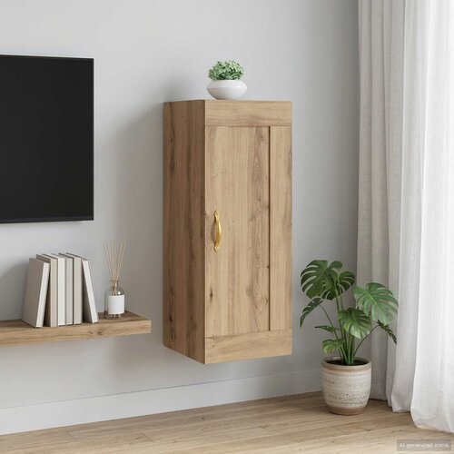  Ormar za Zid Hrast artisan 34,5 x 34 x 90 cm Konstruirano drvo Slike