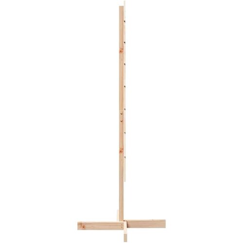 VidaXL Drveno ukrasno božićno drvce 150 cm masivno drvo Slike
