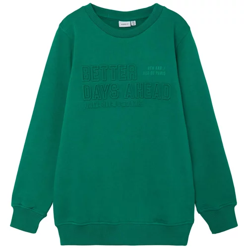 name it Sweater majica 'SAJESPER' tamno zelena