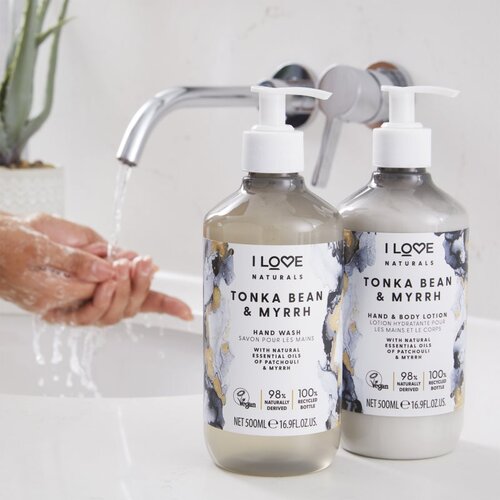 I love... Naturals Tonka Bean &amp;amp; Myrrh tekući sapun za ruke 500 ml Slike