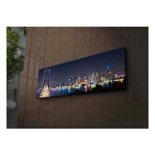 Wallxpert slika na platnu sa LED osvetljenjem 3090IACT 37 Slike