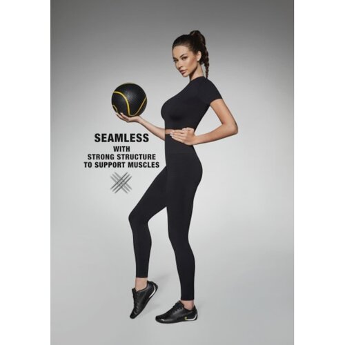 Bas Bleu Seamless CHALLENGE sports leggings with a special material structure to support muscles Slike