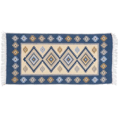  orijentalni tepih kilim 80x150 cm plava Cene
