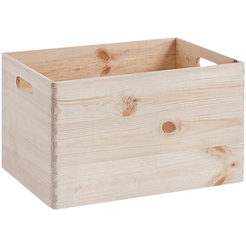 ZELLER kutija za slaganje (d x š x v: 40 x 30 x 24 cm, l, crnogorično drvo)