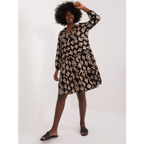 Sublevel Dress-D73771Z30425A-black-beige Cijene
