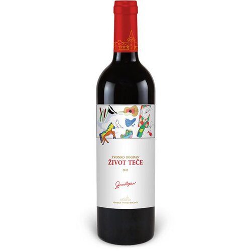 ZVONKO BOGDAN Život teče crveno vino 0,75 l Slike