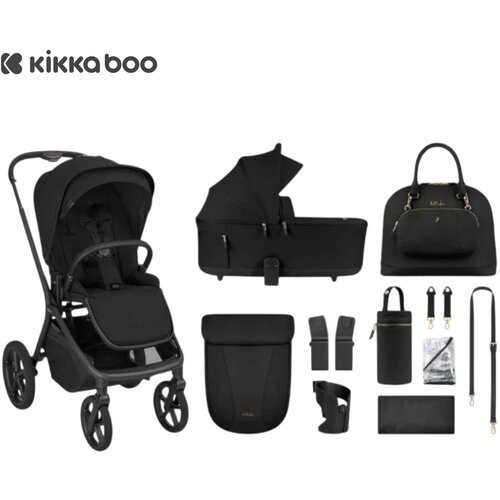 Kikka Boo platinum otro&scaron;ki voziček 2v1 goya&trade; noir Cene