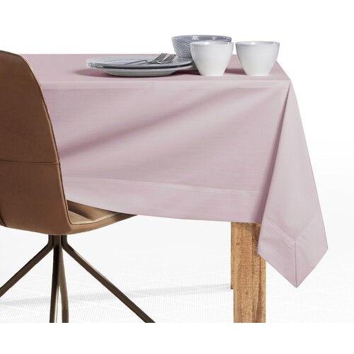DecoKing stolnjak Pure 120x260 cm, puderasto roza Slike