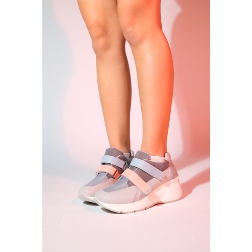 LuviShoes BERGE Ice Multi Women's Velcro Padded Sole Sports Sneakers Slike