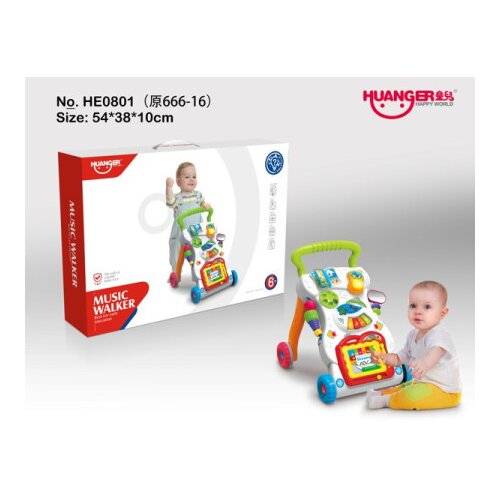 Ittl guralica za bebe sa edukativnim dodacima ( 969546 ) Slike