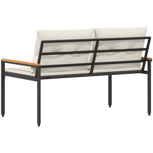  Vanjska klupa 2 -Seater 116 x 67,5 x 72 cm poliratan Slike