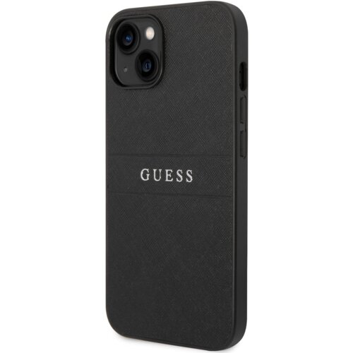 Guess GUHCP14MPSASBBK usnjen ovitek za iPhone 14 Plus 6.7 - črn Slike