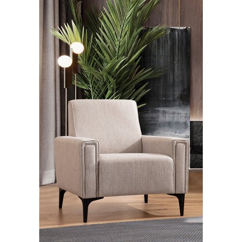 Atelier Del Sofa Fotelja Horizon, 85x77x90 cm, Svetlobraon Cene
