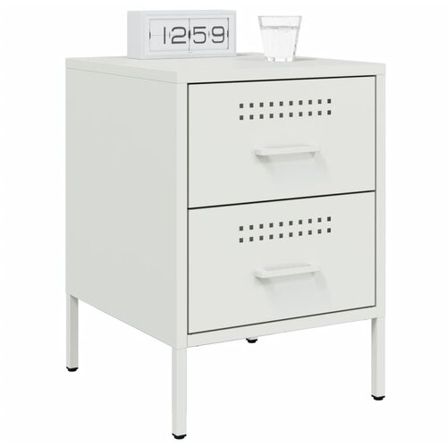  Noćni ormarići 36 x 39 x 50,5 cm čelični Slike
