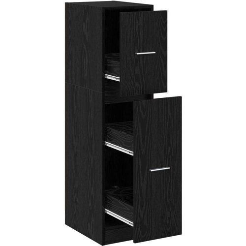  Apotekarski ormar Crni hrast 30x41x118 cm Konstruirano drvo Cijene