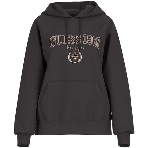 Guess Flis Margaret Hoodie Sweatshirt Kostanjeva Cene