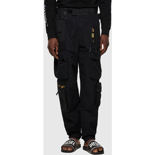 Diesel Trousers - PGAGE TROUSERS black Cijene