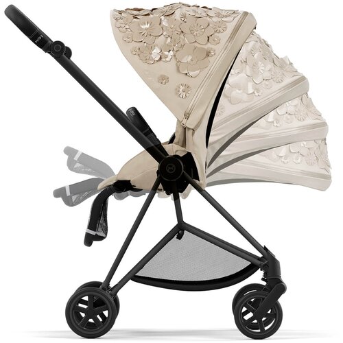 Cybex tekstil za sportski dio kolica mios&amp;trade; fashion edition simply flowers nude beige Slike