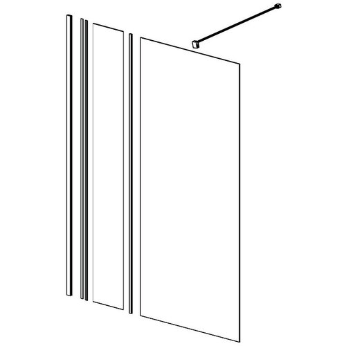 CAMARGUE Meran Mix & Match Komplet okovja W1 (Višina: 200 cm, Črna) Cene
