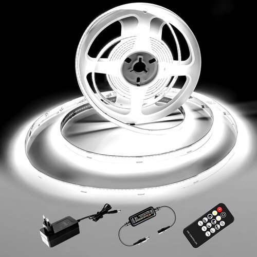 LUKTIX 2 m COB LED trak 6000 K z daljincem Slike