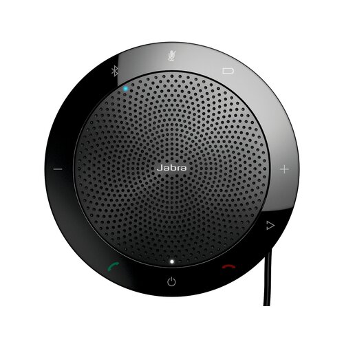 Jabra SPEAK 510 + MS Speakerphone for UC & BT plus Bundle LINK 370, USB Conference solution, 360-degree-microphone, Plug&Play, mute and vol Cene