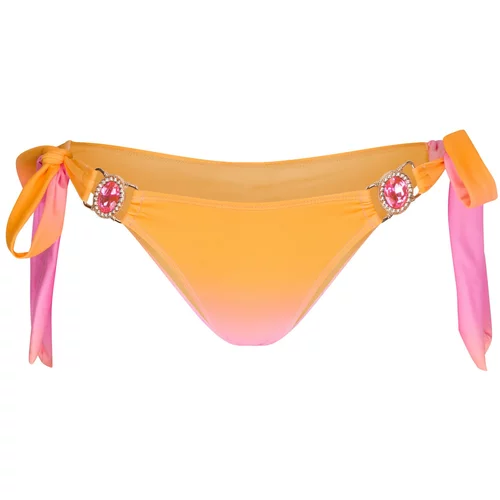 Moda Minx Bikini hlačke oranžna / roza