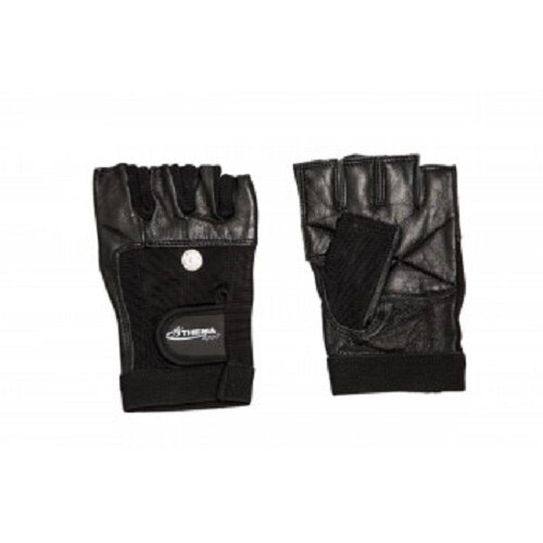 Thema Sport kožne rukavice za fitnes bi576 crne Slike