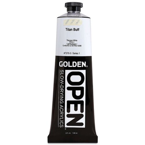  GOLDEN OPEN akrilna boja koja se sporo su&amp;scaron;i 148 ml | 7370 Titanium Cream Slike