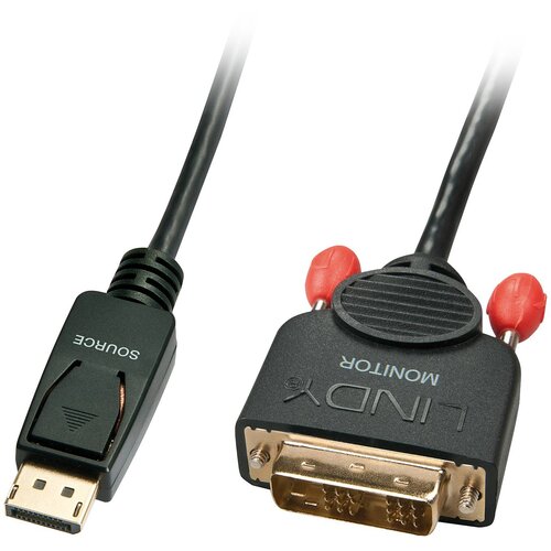 Lindy DisplayPort adapter [1x mo&scaron;ki konektor DisplayPort - 1x mo&scaron;ki konektor DVI-D] 41489 0.5 m, (20641194) Cene