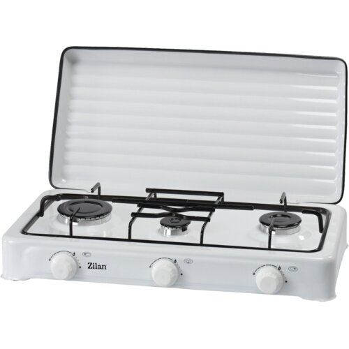 Zilan Plinski &scaron;tedilnik s 3 gorilniki, 2300 W, bela - ZLN0032/WH Cene
