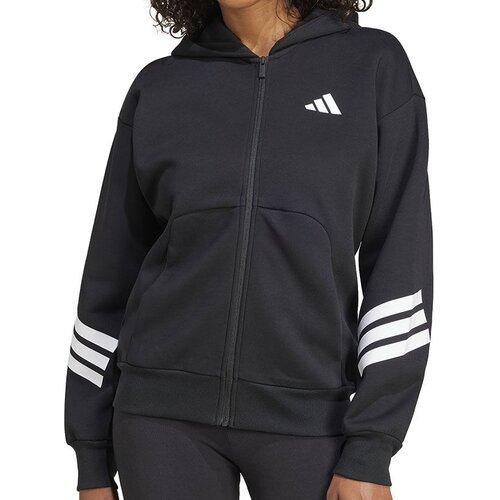 Adidas Ženski duks sa kapuljačom FUTURE ICONS, Crni Slike