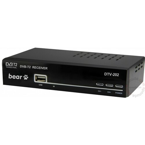 Bear settop box digitalni risiver DTV-202, DVB-T2 prijemnik, hdmi Slike