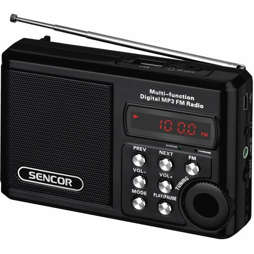 Sencor radio srd 215 b USB/MP3 crni Cene