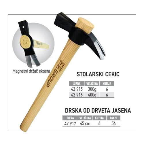 FF_Group FF Čekić stolarskii 300gr mg Cene