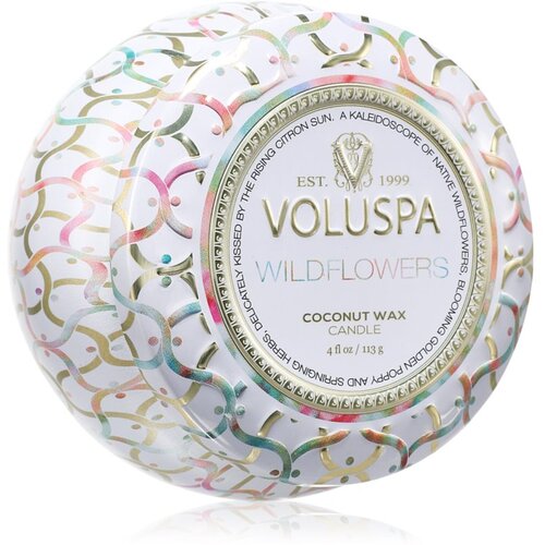 VOLUSPA Maison Blanc Wildflowers di&amp;scaron;eča sveča 113 g Slike