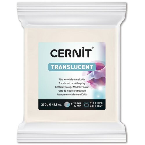Cernit Polimer CERNIT TRANSLUCENT 250 g | White Cene