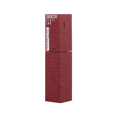 Maybelline SuperStay® vinyl ink liquid šminka za sijaj ustnic tekoče rdečilo za ustnice šminka 4,2 ml odtenek 55 royal za ženske