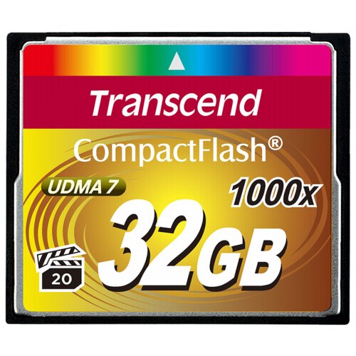 Transcend Compact Flash 32GB 1000x Slike
