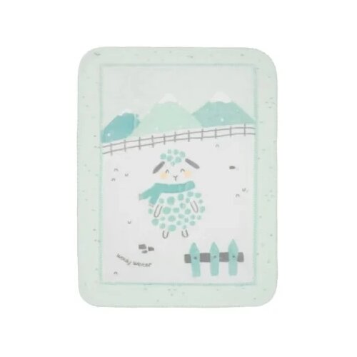 Kikka Boo Super soft baby ćebence 80x110 Sleepy Sheep KKB22147 Slike