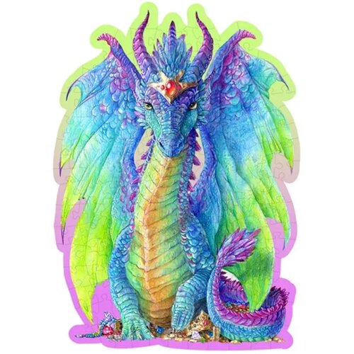 WOODEN CITY Magnificent Dragon Wooden Puzzle M (150 Pieces) Slike