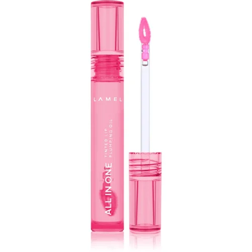 LAMEL All in One Lip Tinted Plumping Oil tonirajuće ulje za usne za povećanje volumena № 403 3 ml