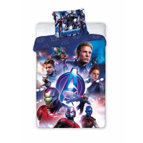 Avengers posteljina za decu heroes 160x200cm + 70x80cm Slike