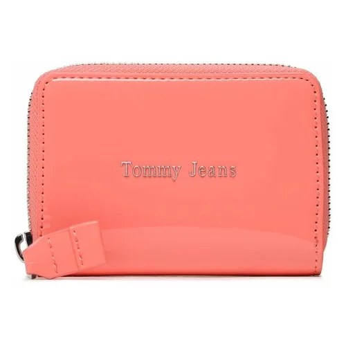 Tommy Jeans Majhna ženska denarnica Tjw Must Small Za Patent AW0AW14974 Koral