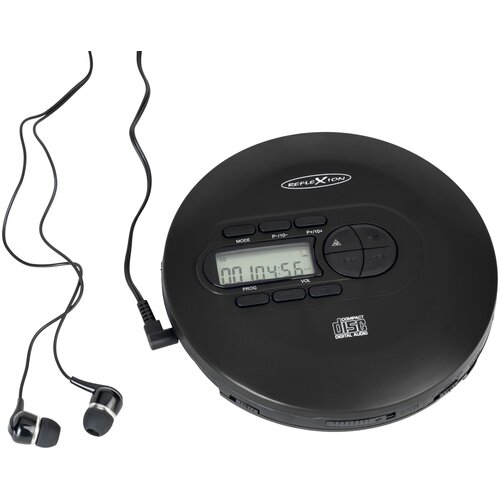 Reflexion PCD520MF/BK prijenosni CD player CD, CD-R, CD-RW, MP3 crna Slike