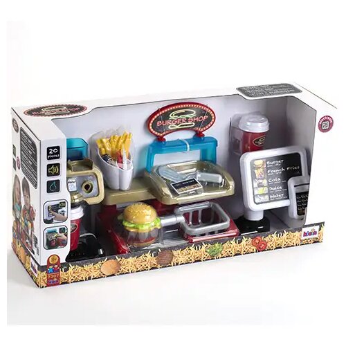 Klein Toys Burger Shop Restavracija Igralni komplet Slike