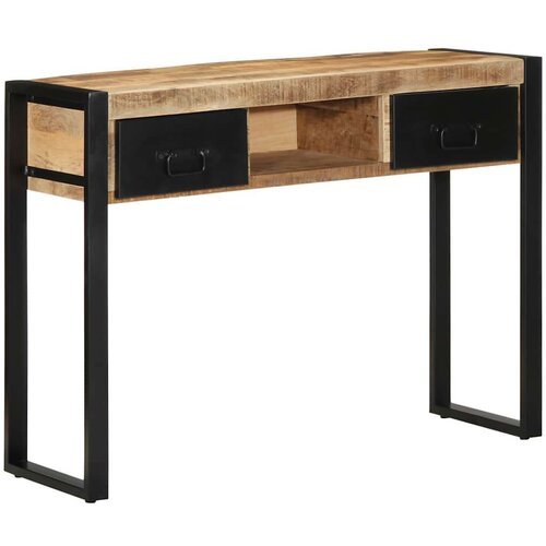 VidaXL Konzolni stol 100x35x75 cm Puno grubo drvo Mango Slike