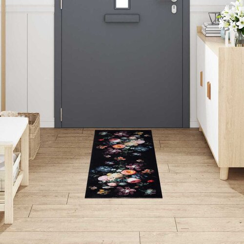  Kuhinjski Tepih Crna 150 x 45 cm Bar&amp;scaron;un Slike