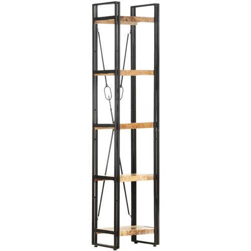 vidaXL police za knjige s 5 razina 40 x 30 x 180 cm masivno drvo manga Cijene