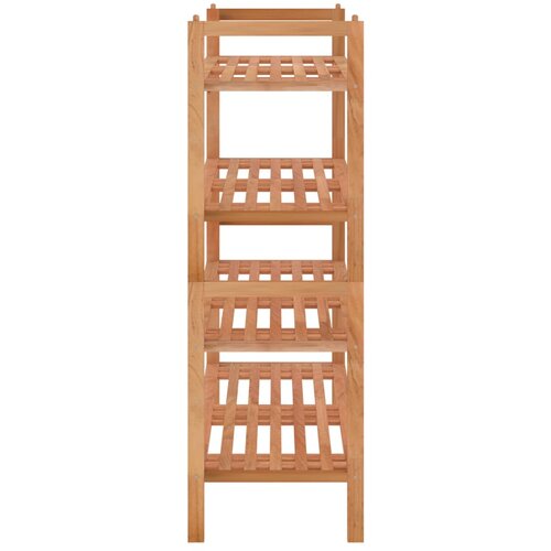  Stalci za cipele 2 kom 69 x 27 x 41 cm od masivnog drva oraha Slike